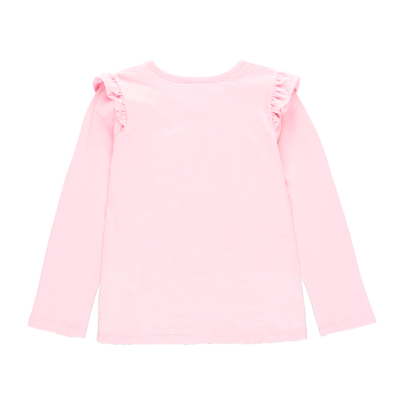 Puff Shoulder T-shirt - Pink
