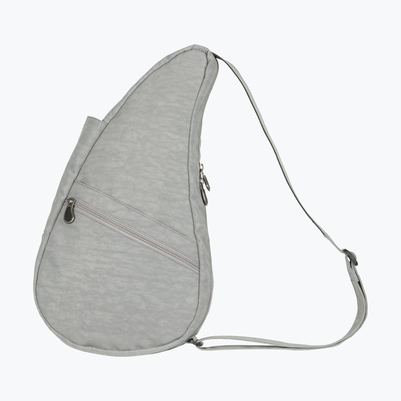 Small Textured Nylon Bag - Rocket Grey