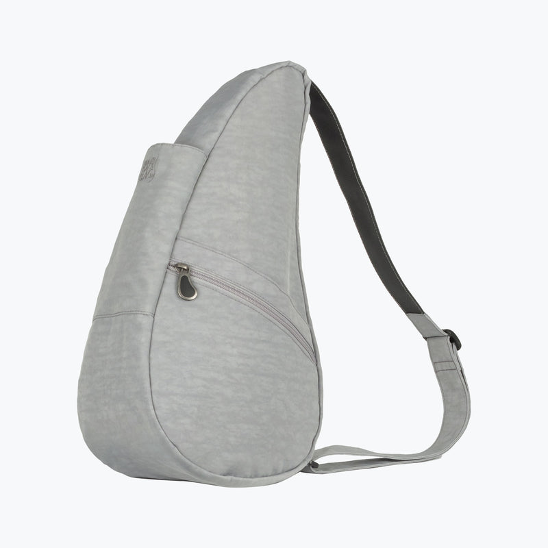 Small Textured Nylon Bag - Rocket Grey