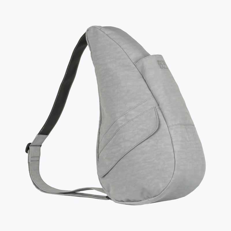Small Textured Nylon Bag - Rocket Grey