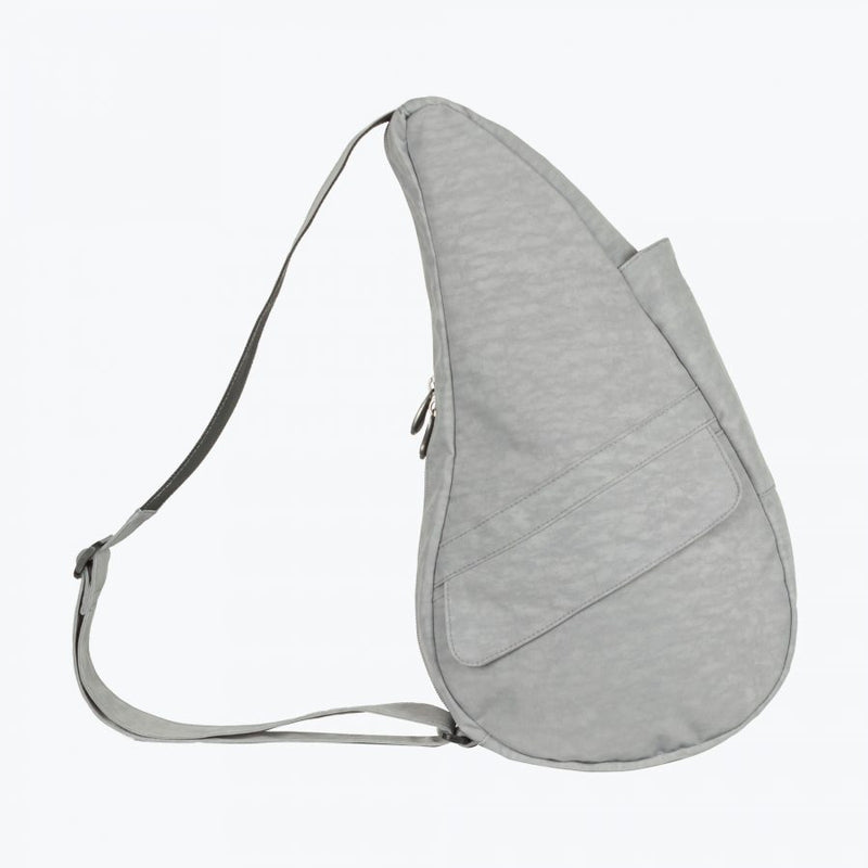 Small Textured Nylon Bag - Rocket Grey