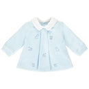 2 Piece Velour Outfit - Pale Blue