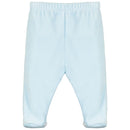 2 Piece Velour Outfit - Pale Blue