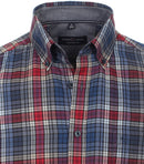 Long Sleeve Check Shirt - Red