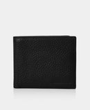 Leather Bi-Fold Wallet - Black