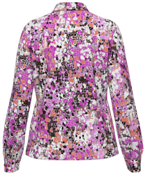 All Over Print Blouse - Pink