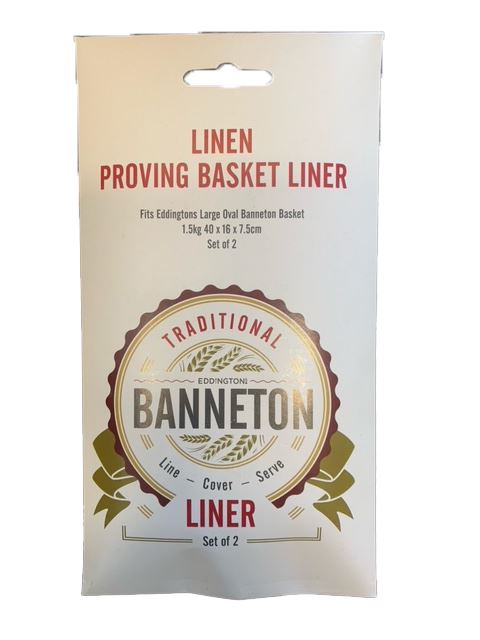 Banneton Liner - Large Oval Set Of 2