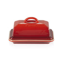 Butter Dish - Cerise