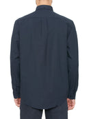 Drayton Long Sleeve Button Down Shirt - Navy