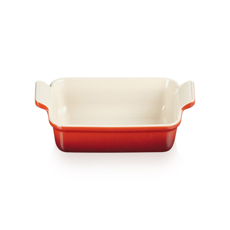 Stoneware Rectangular Dish 19cm - Cerise