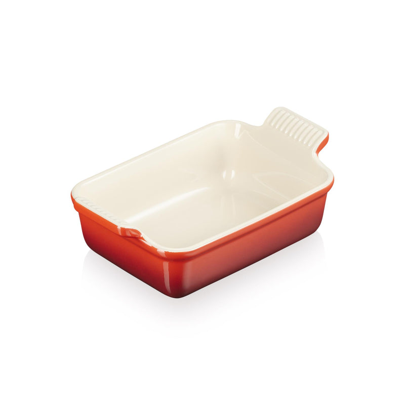 Stoneware Rectangular Dish 32cm - Cerise