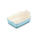 Stoneware Rectangular Dish 32cm - Teal