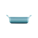 Stoneware Rectangular Dish 32cm - Teal