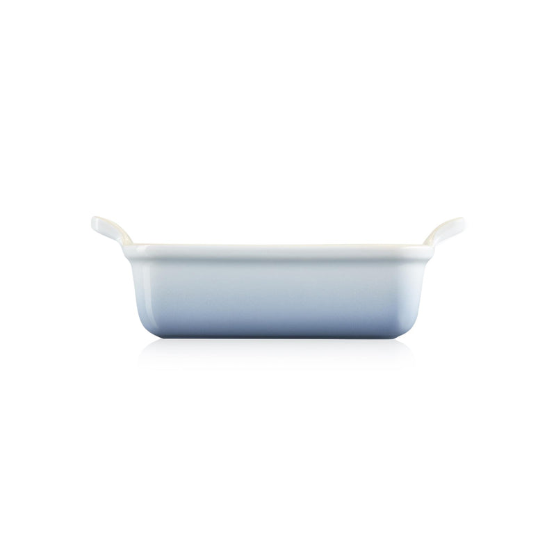 Deep Stoneware Rectangular Dish 19cm - Coastal Blue