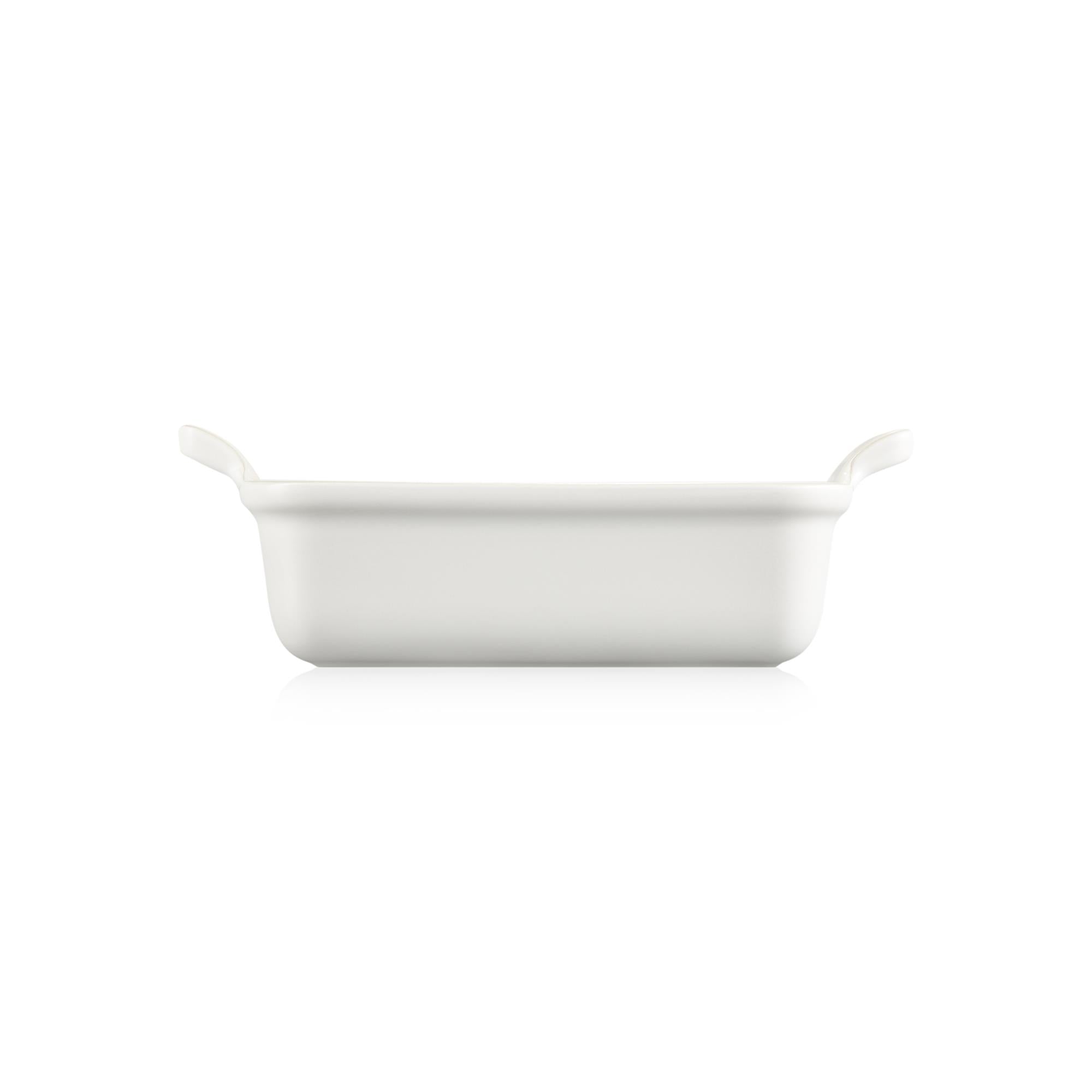 Deep Stoneware Rectangular Dish 32cm - Cotton