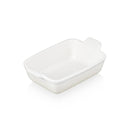 Stoneware Rectangular Dish 32cm - Meringue