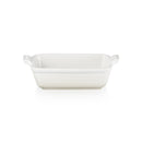 Stoneware Rectangular Dish 19cm - Meringue