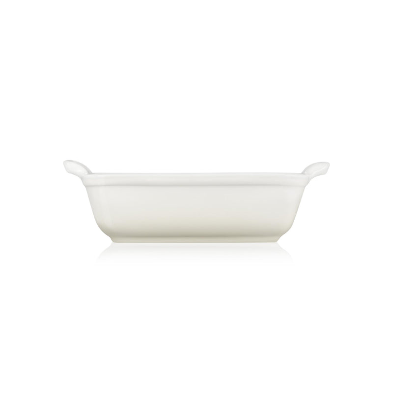 Stoneware Rectangular Dish 32cm - Meringue