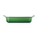 Stoneware Rectangular Dish 32cm - Bamboo