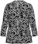 3/4 Sleeve Print Blouse