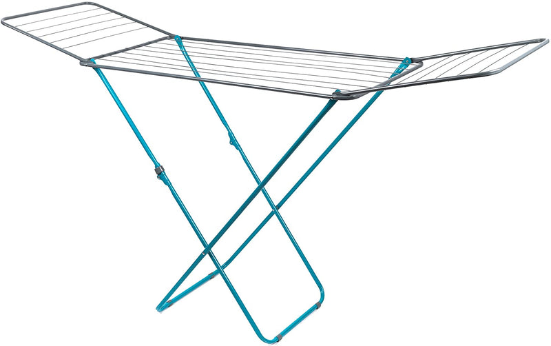 Beldray Flat Top Turquoise Airer Drying Rack