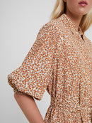 Cadie Drape Dress - Sand