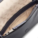 Small Flapover Crossbody - Dark Grey