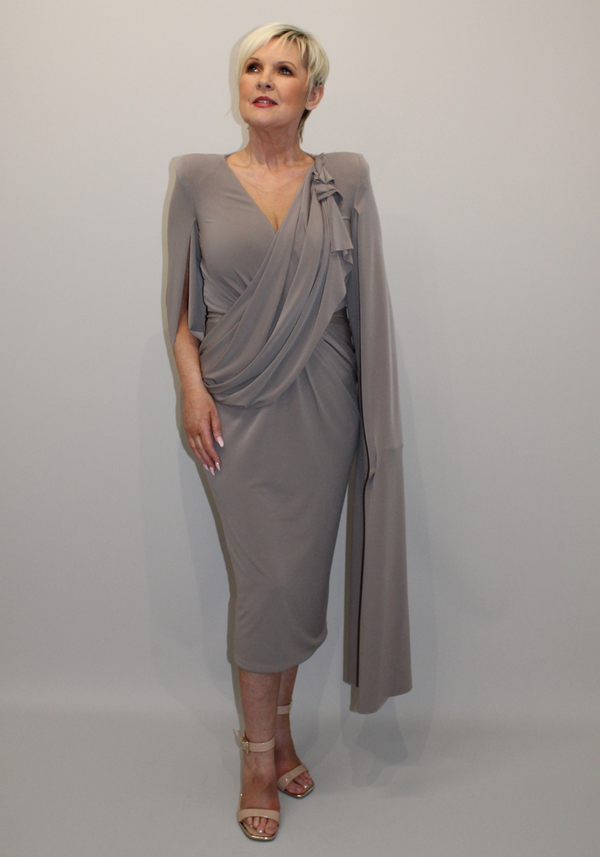 Casilda Dress - Taupe