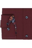 Modern Fit Shirt - Dark Red