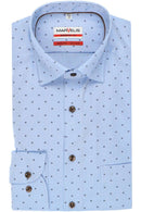 Modern Fit Shirt - Blue