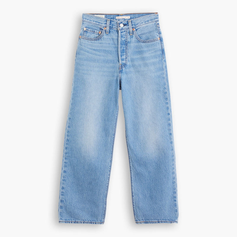 Ribcage Straight Ankle Jean - Light Indigo
