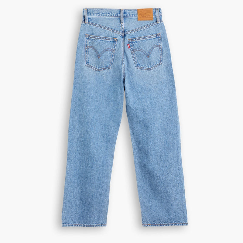 Ribcage Straight Ankle Jean - Light Indigo