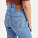 Ribcage Straight Ankle Jean - Light Indigo