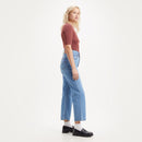 Ribcage Straight Ankle Jean - Light Indigo