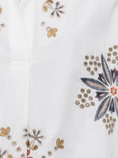 Ezan Rhodes Popover Shirt - White