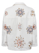 Ezan Rhodes Popover Shirt - White