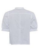 Alowie Embroidered Blouse - White