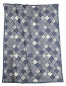 Cotton Home Vintage Blue Throw - 150x200cm