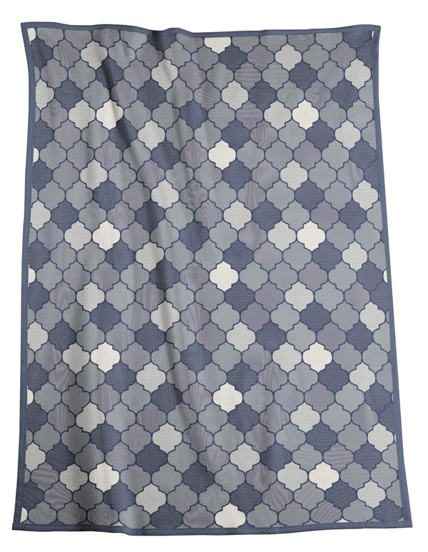 Cotton Home Vintage Blue Throw - 150x200cm