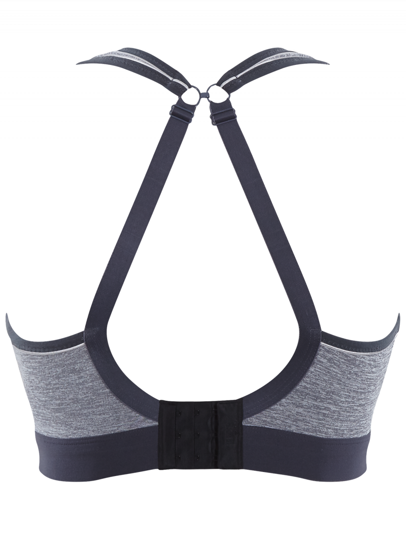 Non Wired Sports Bra - Charcoal Marl