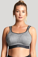Non Wired Sports Bra - Charcoal Marl