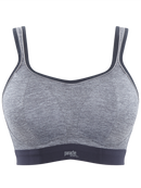 Non Wired Sports Bra - Charcoal Marl