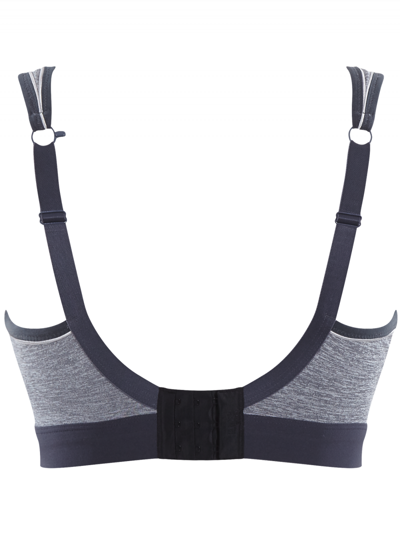 Non Wired Sports Bra - Charcoal Marl
