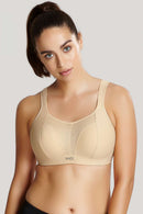 Non Wired Sports Bra - Latte