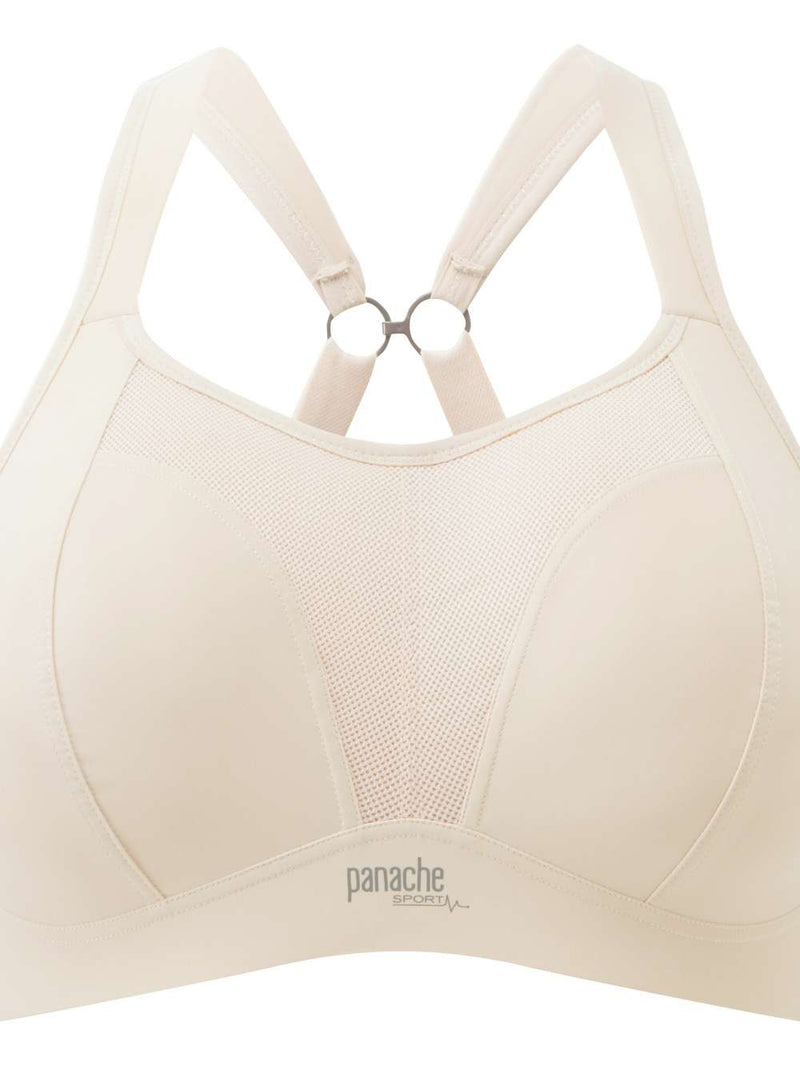 Non Wired Sports Bra - Latte