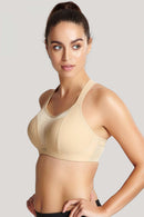 Non Wired Sports Bra - Latte