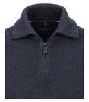 Patterned Troyer Jumper - Blue