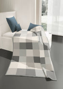 Cotton Home Large Check Throw - 150x200cm