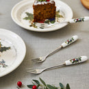 The Holly and Ivy Pastry Forks Set of 6