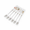 Wrendale Christmas Set of 6 Pastry Forks